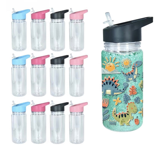 10oz Kids Snow Globe Cup (Color Lid)